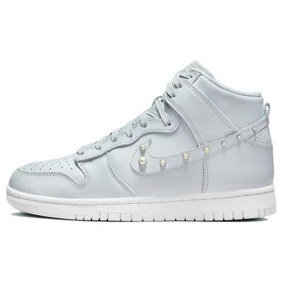 Dunk High SE Dons Pearls Женские кроссовки Синий Чисто-платиновый Белый DR5488-001