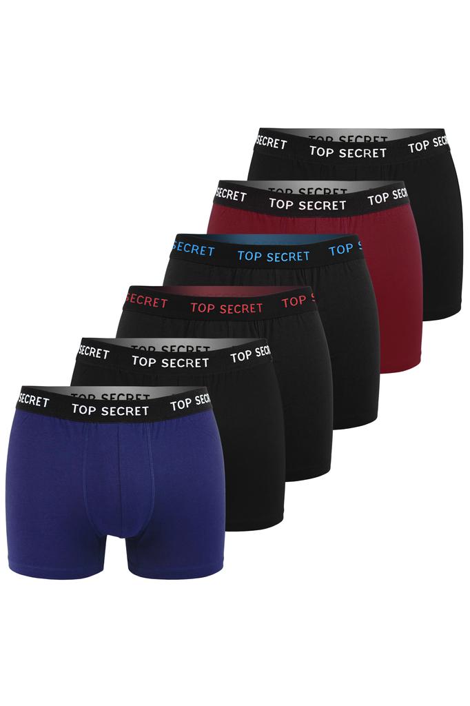 6 Pcs. Boxers - Men's - Quality, Cotton, Comfort, Breathable - Underpants - Durable Men's Underwear
