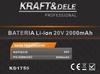 Battery for X-SERIES devices 2000mAh 20V KD1759
