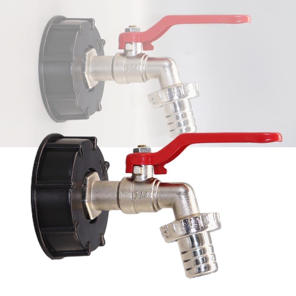 Reliable Rainwater Solution with IBC Adapter and 34 Outlet Tap for IBC Tank