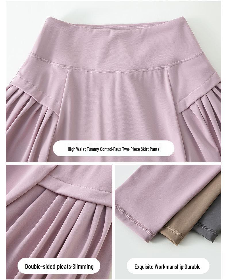 Женский костюм для йоги и пилатеса премиум-класса: Куртка, Юбка, Брюки для Осени/Зимы 2024 Фитнес и Бег