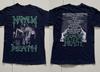 Футболка с принтом группы Napalm Death, двусторонняя, размер полный, BS619, унисекс