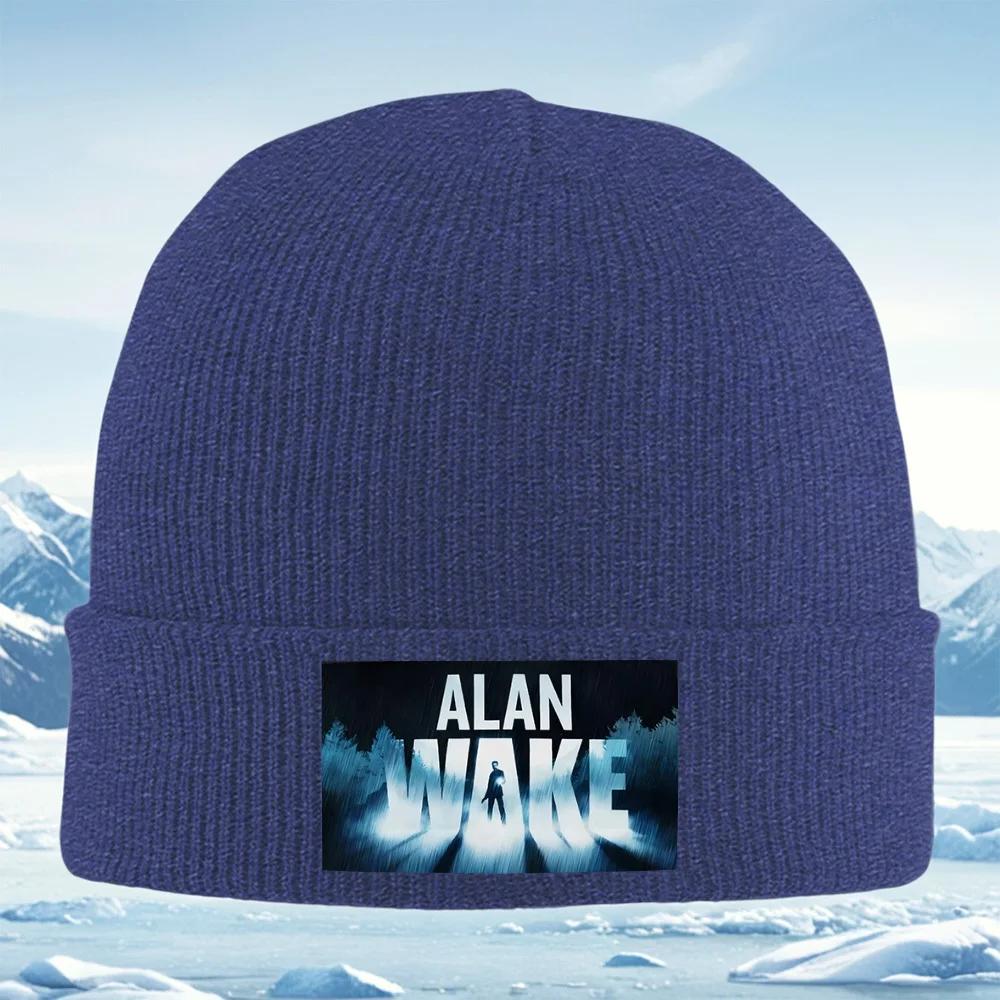 Game title Unisex light darkness forest Unisex Women Unisex Knitted Hat Beanie Pullover Cap Winter Thermal Warm Christmas Outdoor
