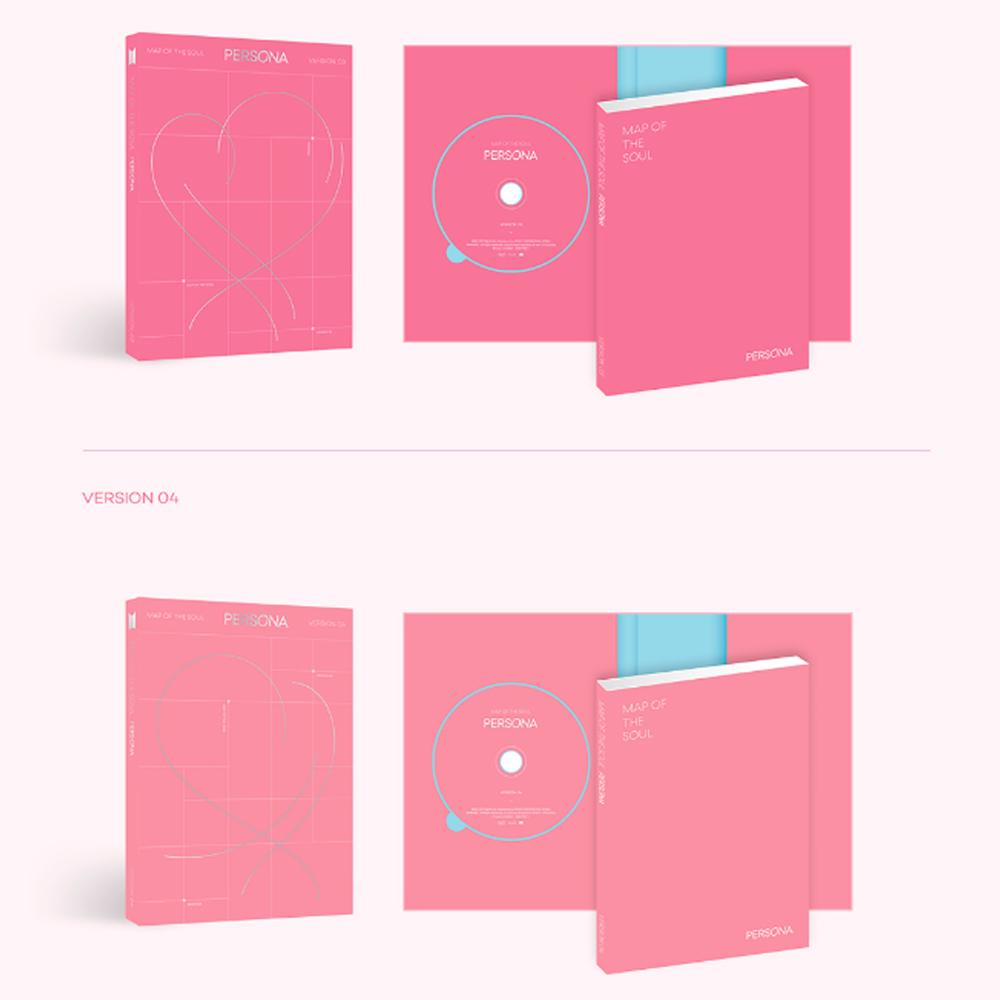 Альбом BTS Map of The Soul Persona с фотокарточками