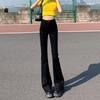 Женские осенние ретро-ностальгические джинсы Burrs Stretch Slim, женские осенние расклешенные брюки для женщин
