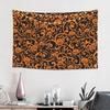 Halloween Scarecrow Print Tapestry Bedroom Decoration Wall Hanging Blanket Tapestry Cool Stuff For Room