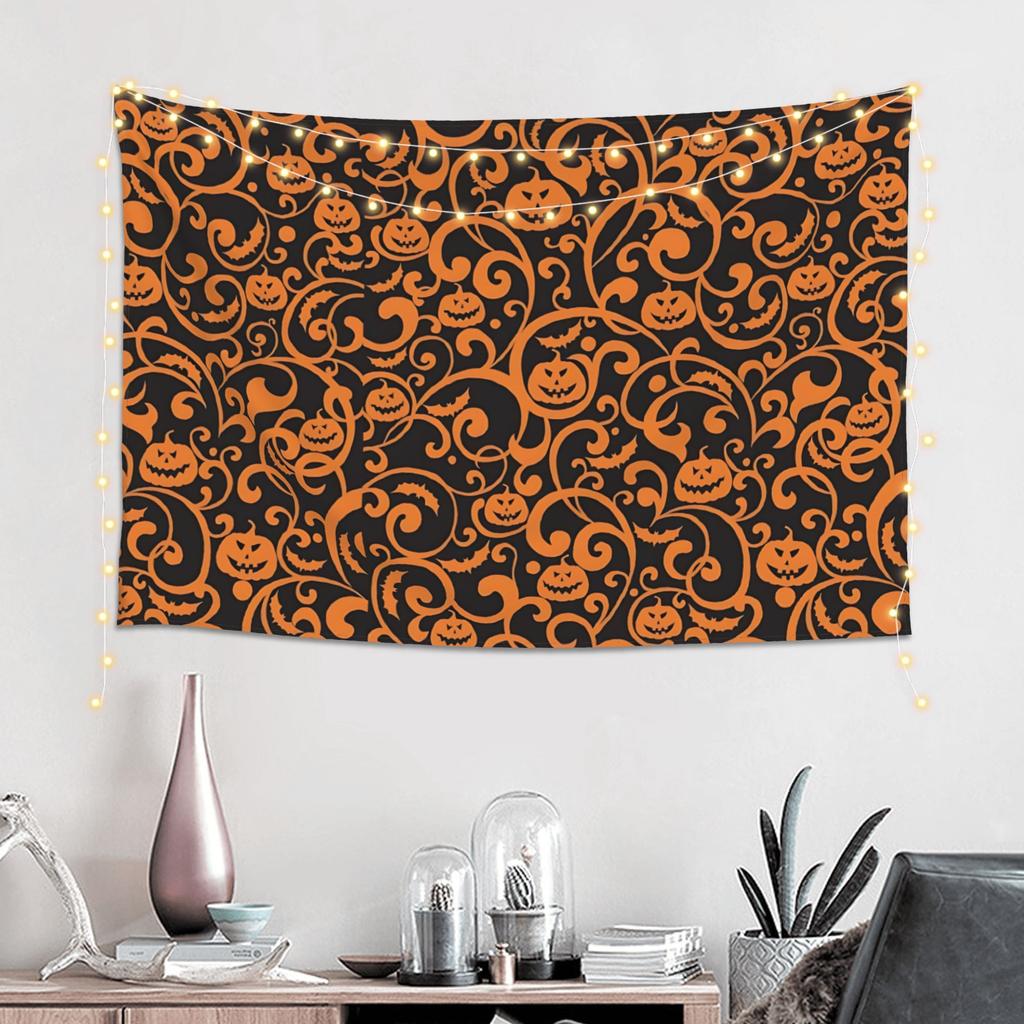 Halloween Scarecrow Print Tapestry Bedroom Decoration Wall Hanging Blanket Tapestry Cool Stuff For Room