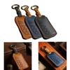 Blue Car Key Cover Leather 1PACK 1PCS 1x 3 Buttons