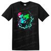 Bulbasaur Neon Electric Graphic T Shirt w/ Energy Orb Art Design Fantasy Tee