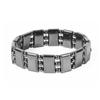 Unisex Weight Loss Octagon Geometry Black Stone Magnetic Therapy Bracelet Health Care Magnetic Hematite Stretch Bracelets