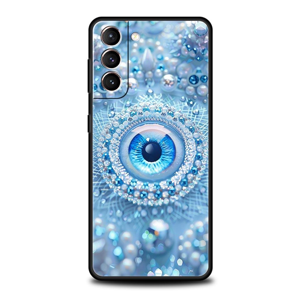 Модные ресницы Глаза Чехол для телефона Samsung Galaxy S26 S25 S24 S23 S22 S20 S21 FE Ultra S25 Edge Plus 5G Мягкий ТПУ Чехол Capas