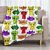 Sprunki Theme Printed Blanket - Perfect for Couch, Bed, Travel & Outdoor Use | Machine Washable, Cozy & Durable.