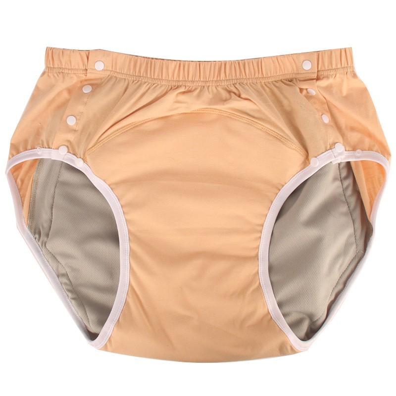 Pure Cotton Reusable Leak-Proof Adult Cloth Diapers for Incontinence