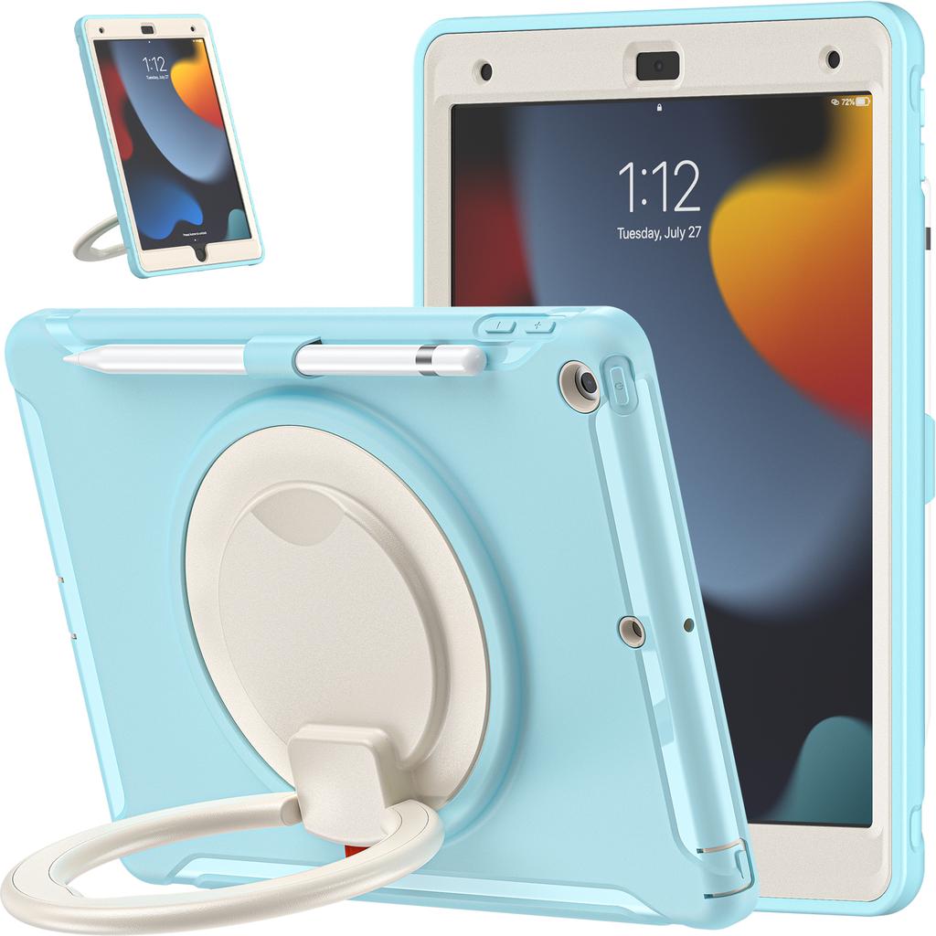 Case for IPad A16 2025 11th 10.9 2022 10th 10.2 7th 8th 9th Gen Air 3 2 1 Pro 10.5 9.7 2017 2018 Rotating Armor Cover Shockproof