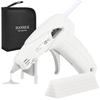 HANSILK Glue Gun, Fast Preheating, Cordless, Rechargeable, Includes 20 Glue Sticks, USB Rechargeable, Type-C Charging, 2200mAh, Compact, Lightweight,