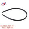 Honda City Roof Water Gutter Seal Strip (2015-2020) - Part Number 74316-T9A-T01.
