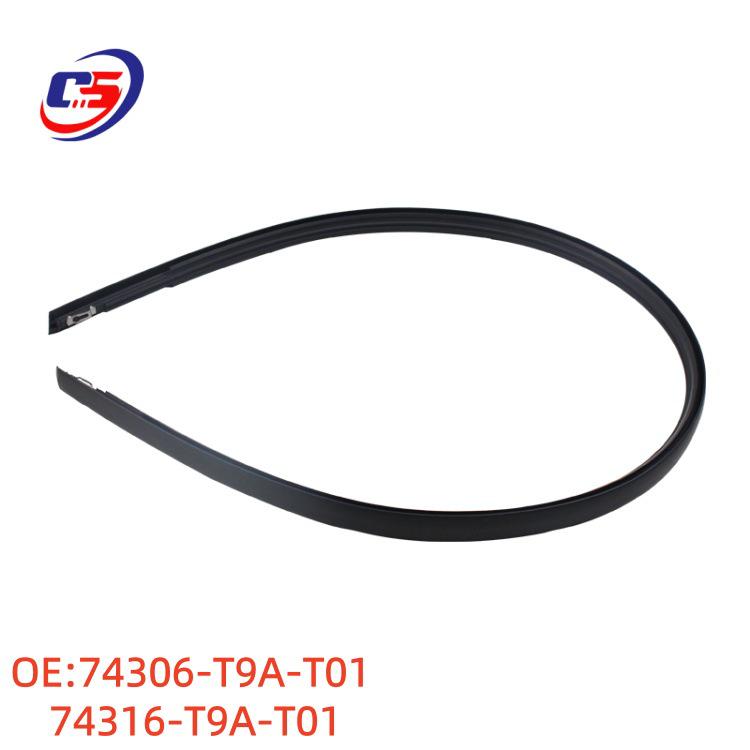 Honda City Roof Water Gutter Seal Strip (2015-2020) - Part Number 74316-T9A-T01.