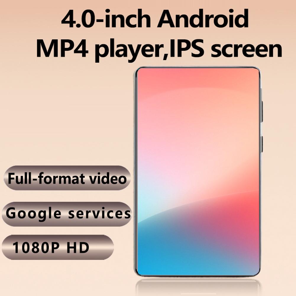 M13 32 ГБ/64 ГБ MP3-плеер для Android 14.0 Перезаряжаемый Bluetooth 5.0 Портативный музыкальный Walkman 4-дюймовый полносенсорный экран Аудиоплеер