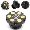 For Sportster 883 XL1200 X48, High-Quality Motorcycle Fuel Tank Cap And Oil Cap-A87Q