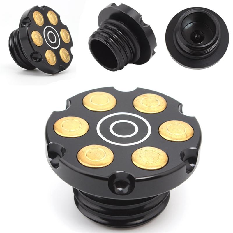 For Sportster 883 XL1200 X48, High-Quality Motorcycle Fuel Tank Cap And Oil Cap-A87Q