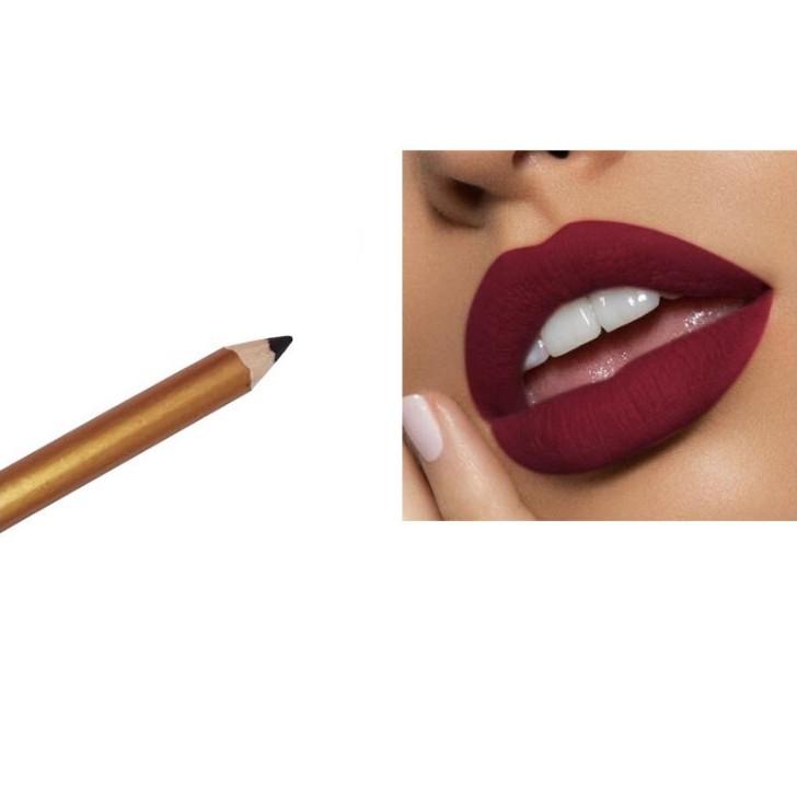 39Color Wood Lip Liner Водостойкий женский очаровательный карандаш для губ Макияж женский стойкий косметический инструмент Мягкий карандаш