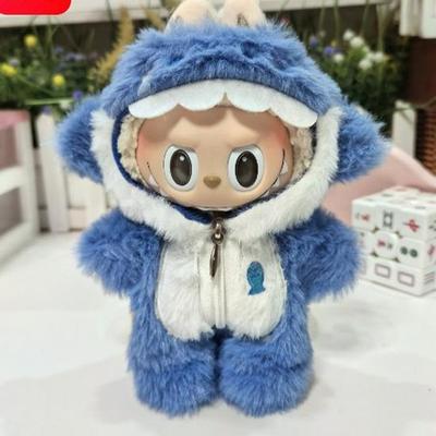 Плюшевые аксессуары LABUBU: Подвеска для дивана в виде акулы, медведя и утки на замену