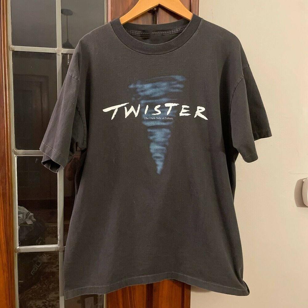 Twister Movie Black Short Sleeve Cotton Unisex VM9038 Unisex T-Shirt