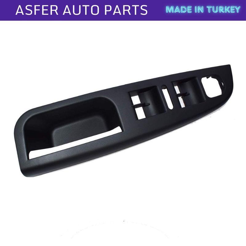 Front Left Window Opening Button Frame Black For Volkswagen Golf Mk5 Jetta Mk5 2004-2009 Oem 1K4867049C 1K4868049
