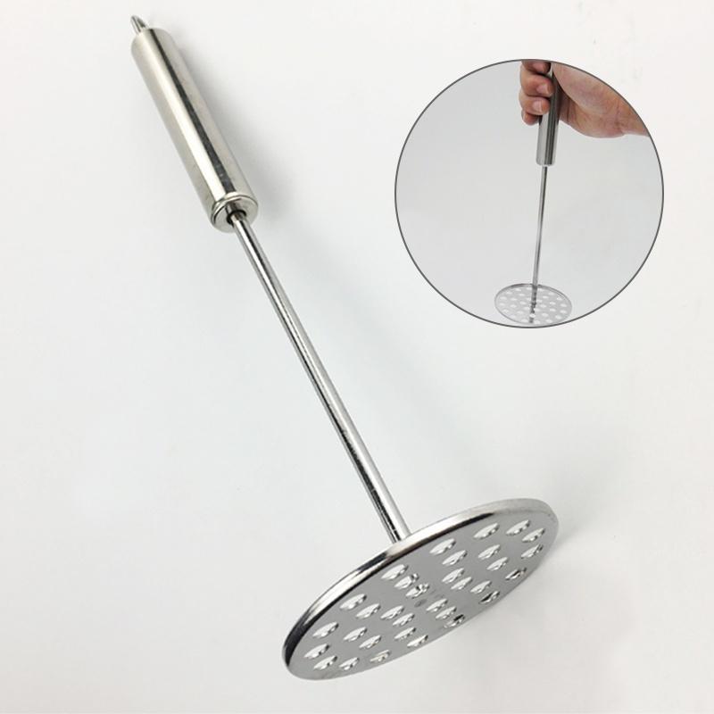 Новый стальной гладкий пресс для картофельной грязи, домашний кухонный инструмент для давления, устройство