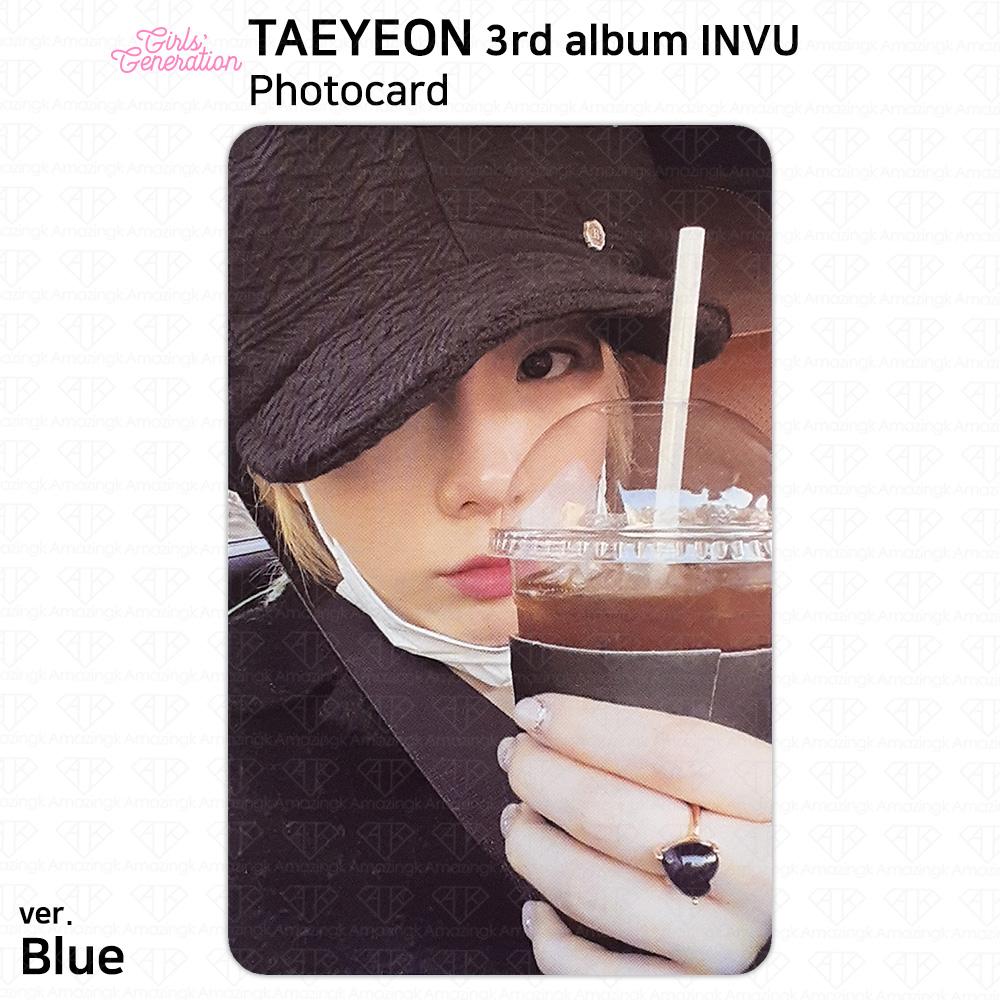 Третий альбом Тэён из SNSD GG Girls’ Generation Официальная фотокарточка INVU KPOP