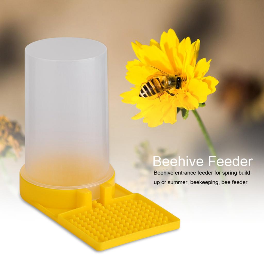 Bee Feeder Plastic Drinking Bowl, Lightweight for Beehive Entrance Feeder, sy to Use and