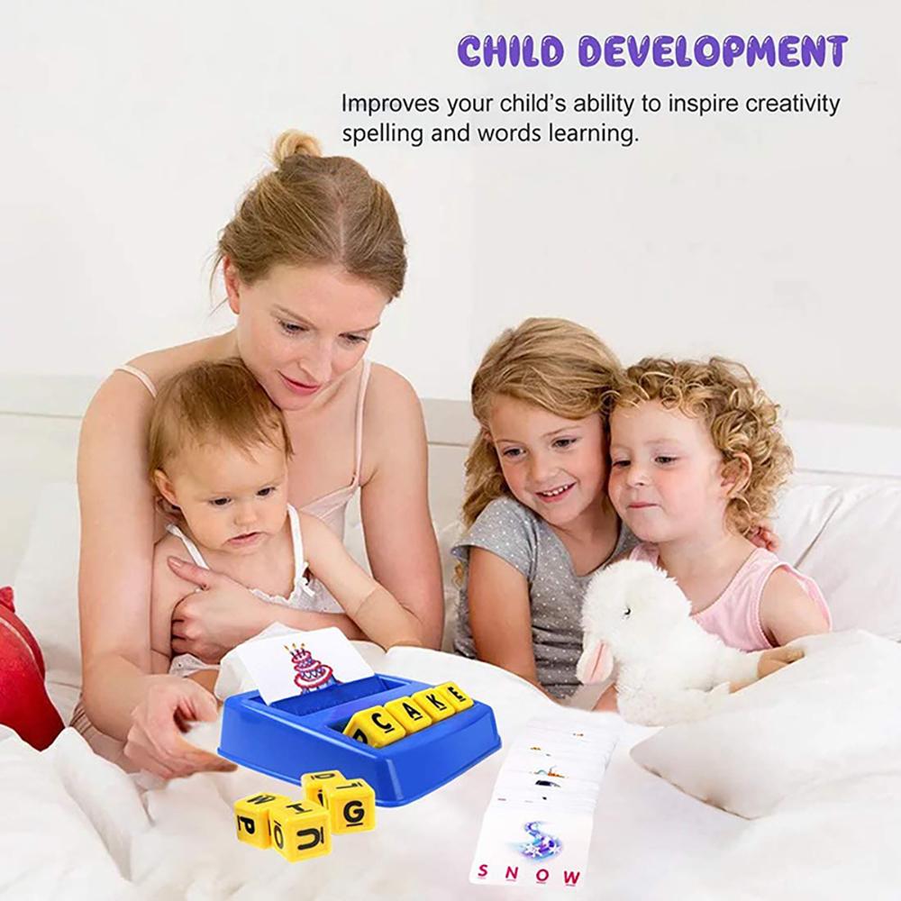 Игры с английским алфавитом, детские игрушки, развивающие игры, карты, развивающая грамотность, забавные игрушки для раннего образования, орфографические игрушки