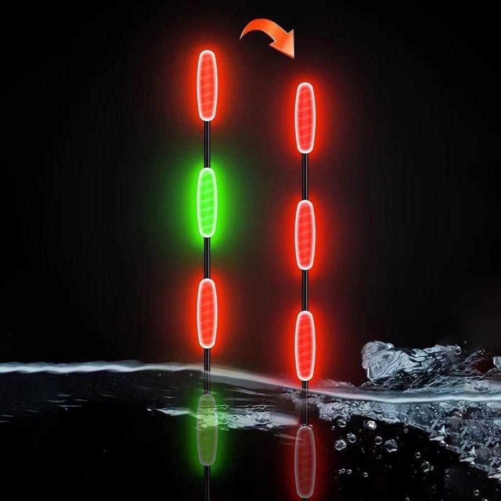 Ультрачувствительный электронный поплавок, 1 шт., супер яркий поплавок для ночной рыбалки, верхняя часть, ночная рыбалка