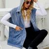 ZIMOXUAN Stylish and Comfortable Women's Summer Denim Vest