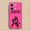 Black Stones Osaki Nana Phone Case for Xiaomi Redmi Note 14 13 12 11 S Pro Plus 4G 5G Colorful Printing Cover Cellphones Luxury