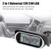 Digital Voltage & Water Tempe Gauge 12V 24V Voltmeter Auto Accessories Water Temperature Gauge