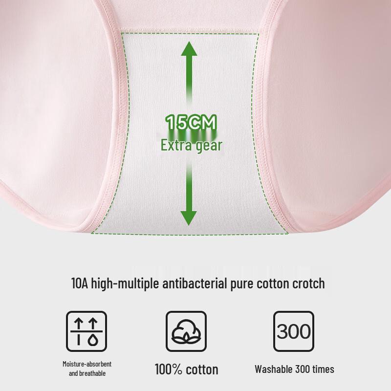 Женские хлопковые спортивные трусы-слипы с высокой посадкой Audiffren