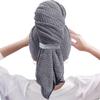 Large Dry Hair Cap Solid Color Quick Drying Turban New Hair Towel Wrap  Bath