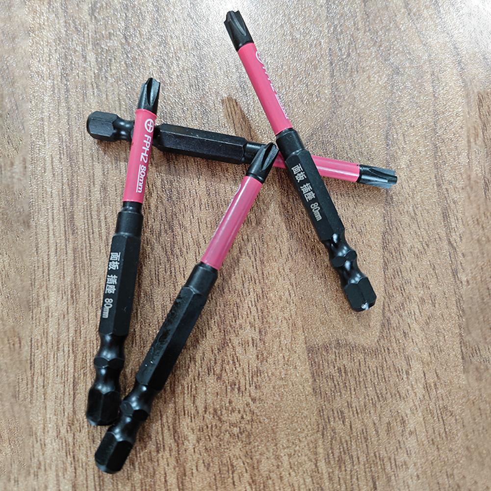 Аксессуары для отверток 80 мм, запасные из легированной стали, специальные