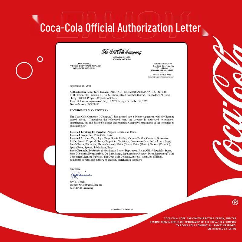Портативная термокружка Coca-Cola из нержавеющей стали 316