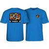 New Powell Peralta Skateboard Shirt Bucky Lasek Stadium Royal Blue