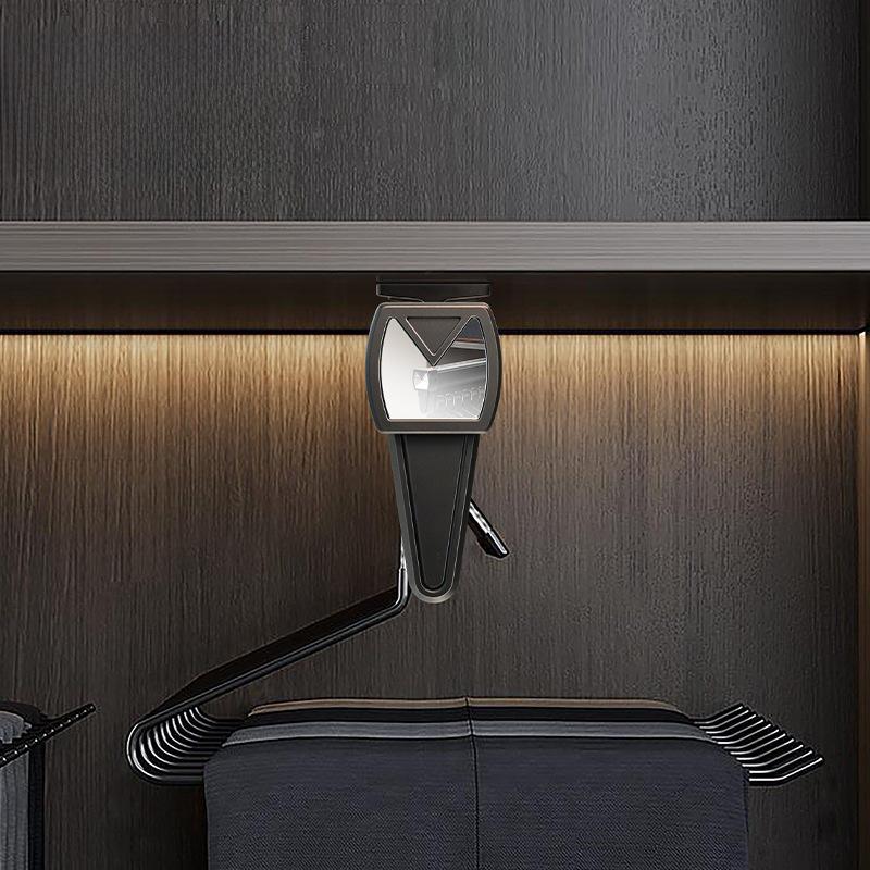 Telescopic Pull-Out Trouser Rack for Wardrobe Storage