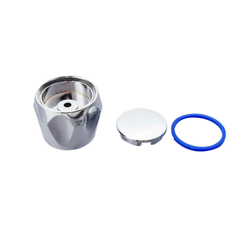 Bathroom Supplies Chrome Plated Kitchen Accessories Faucet Handle Hot & Cold Tap Head Faucet Cover