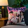 A-Aespas-K-Карина K-pop Стиль Девушка Наволочка Плюшевая Ткань Мягкая Двусторонний Принт Подушка для Дивана Чехлы для Подушек