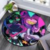 Deltarune Round Area Rug,Carpet Rug for Living Room Bedroom Sofa Playroom Decor,Non-slip Floor Mat