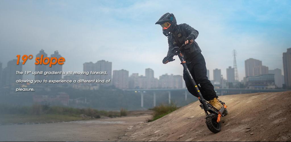 Foldable electric scooter Kukirin G2 Pro (VMP), 500W motor, 48V 15.6AH battery, top speed 25KM/H, cruising range 65KM, 9-inch tires