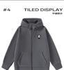 Hello Hipanda Panda Double-Sided Thick Fleece Hooded Jacket for Couples