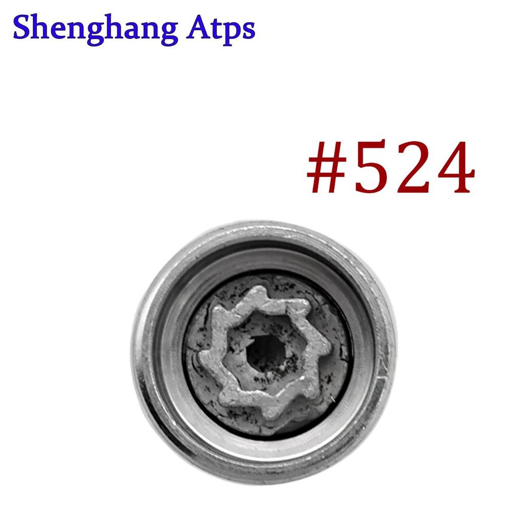 1Pcs #521-#530 For VW Touareg Sharan Beetle Phaeton Tiguan CC Scirocco Car Tire Anti-Theft Screw Removal Tool Socket Key Sleeve