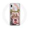 Case - MANIACASE - Samsung Galaxy A40 - Pitbull Dog - Soft - Brown