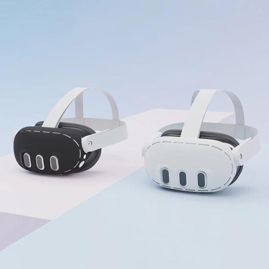 Силиконовый защитный чехол для VR-гарнитуры Oculus Quest3, устойчивый к царапинам, пыле- и водостойкий защитный чехол для очков VR, аксессуары